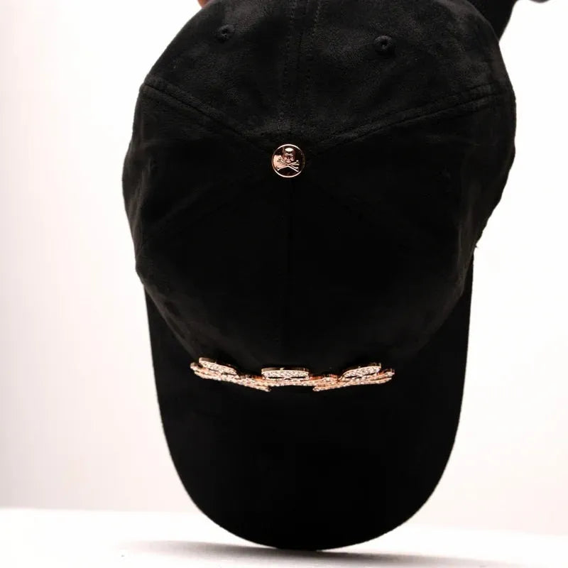 Barbas Hats Cap – Skull 24k Rose Gold Full Set Original Black Unique Skull