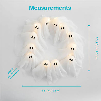 Spooky Halloween Glow Wreath - Cavinic™