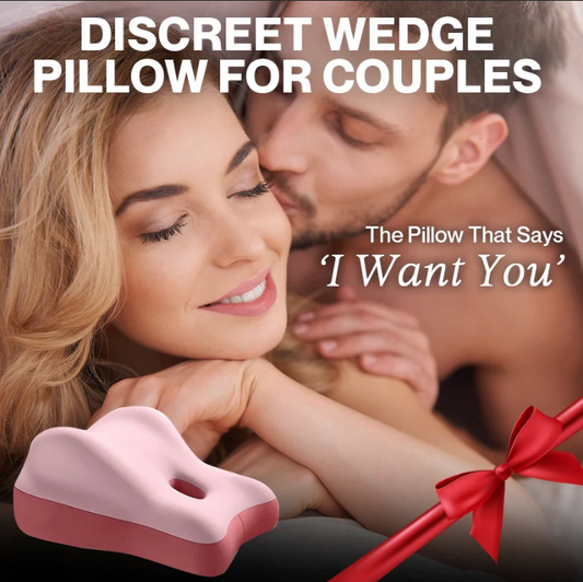 Cavinic™ - Couple Pillow | Discreet, Portable Wedge for Deeper Connection
