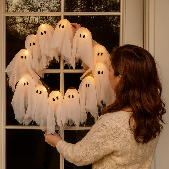 Spooky Halloween Glow Wreath - Cavinic™