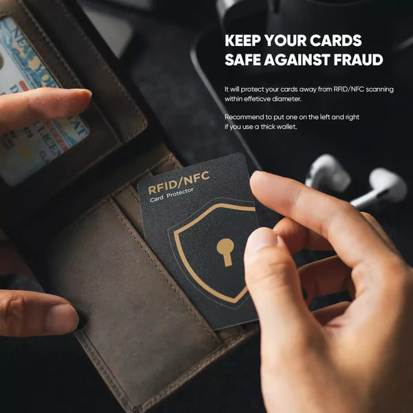 Cavinic™ RFID Card Protector – Instant Security for Credit Cards & IDs