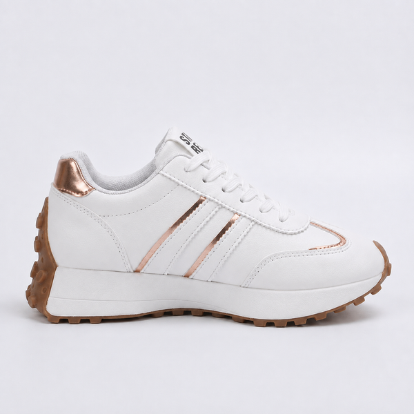Retro Chunky Sole Sneakers – Casual Suede Platform Shoes