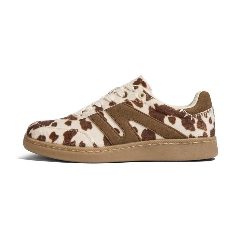 Women's Classic Retro Genuine Leather Sneakers