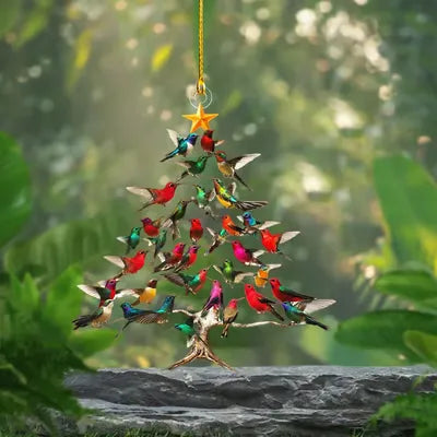 🔥2025 New Release 🐦🎄Hummingbird Christmas Ornament💠 (✨Same as in the video)