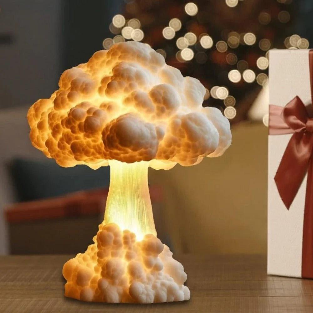 3D Mushroom Cloud Table Lamp