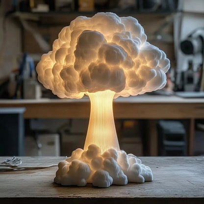 3D Mushroom Cloud Table Lamp