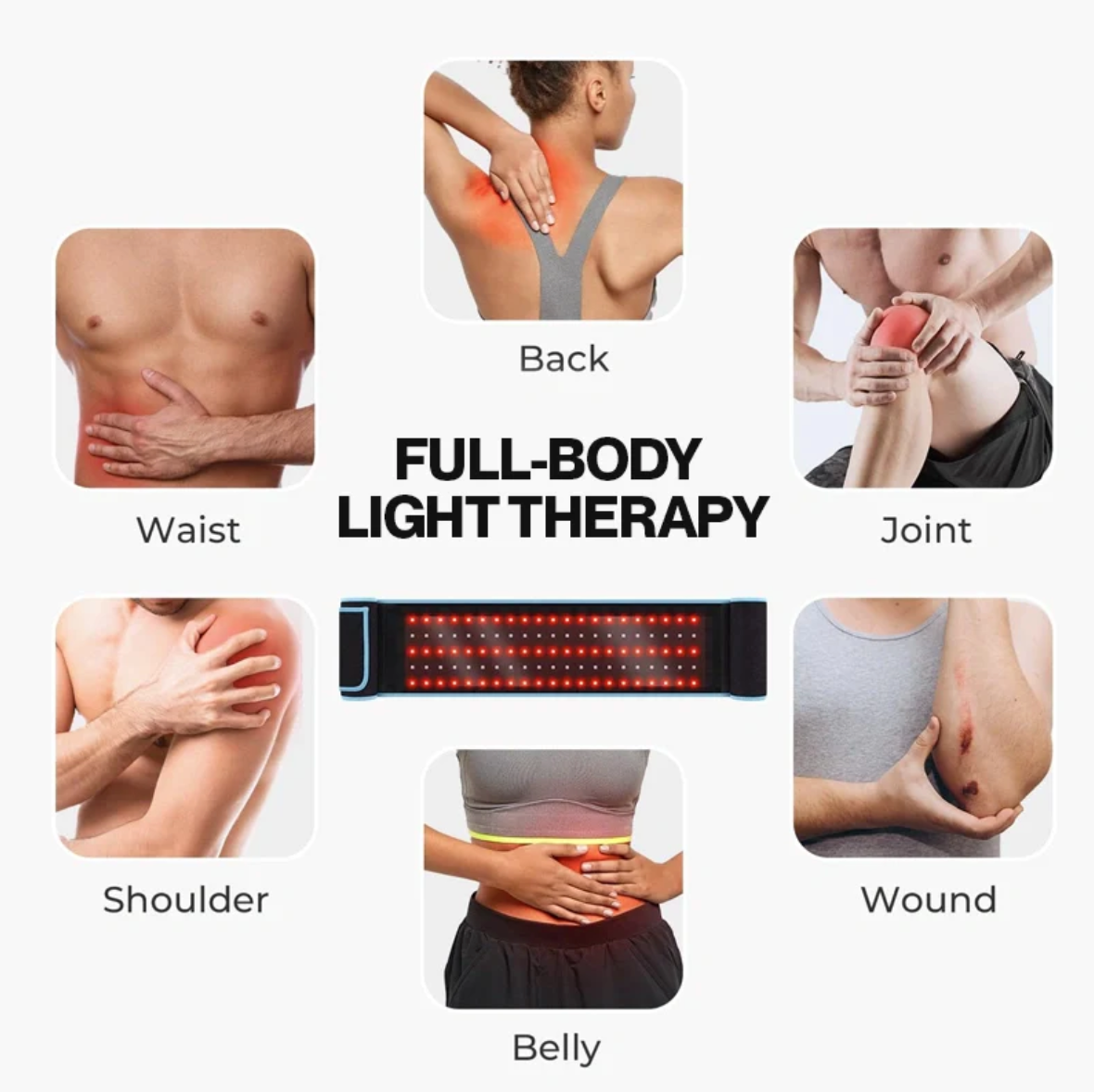Cavinic™ - Red Light Therapy Pain Relief & Slimming Belt