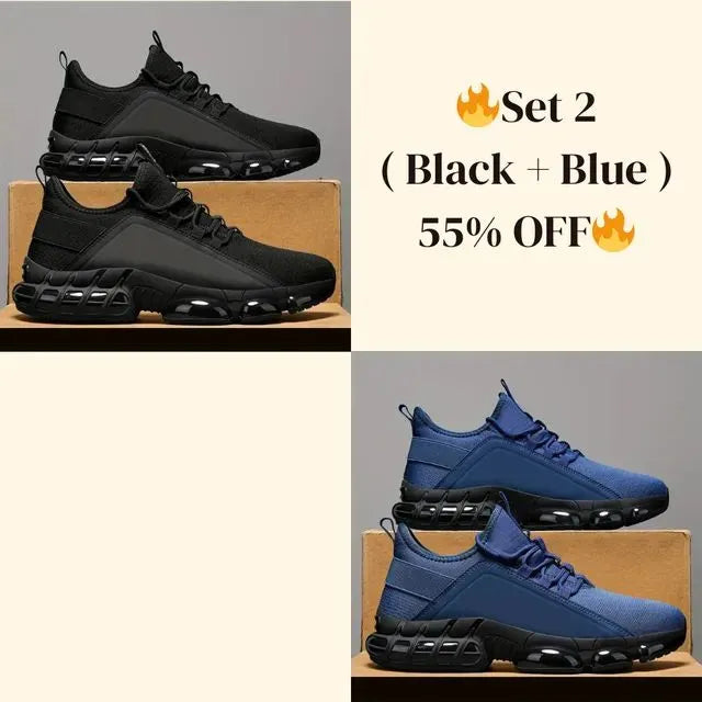 Cavinic™  Men's Lightweight Breathable Low-Top Running Shoes