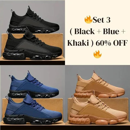 Cavinic™  Men's Lightweight Breathable Low-Top Running Shoes