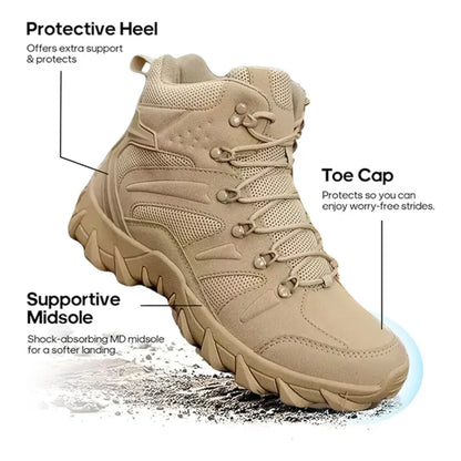 Men's Tactical Mid Top Hiking Boots