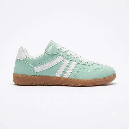 Women's Retro Lace-Up Sneakers – Comfortable Casual Shoes